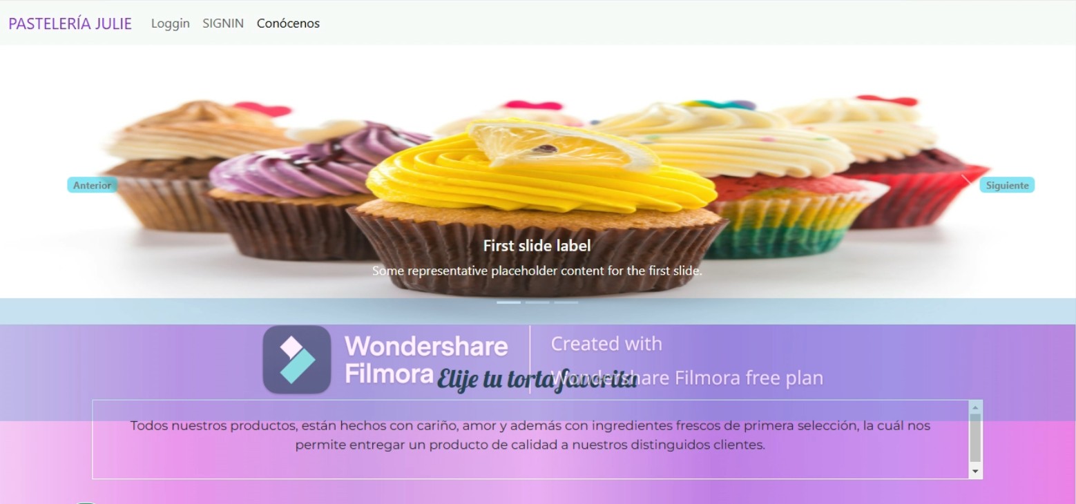 Proyecto pastelería 1