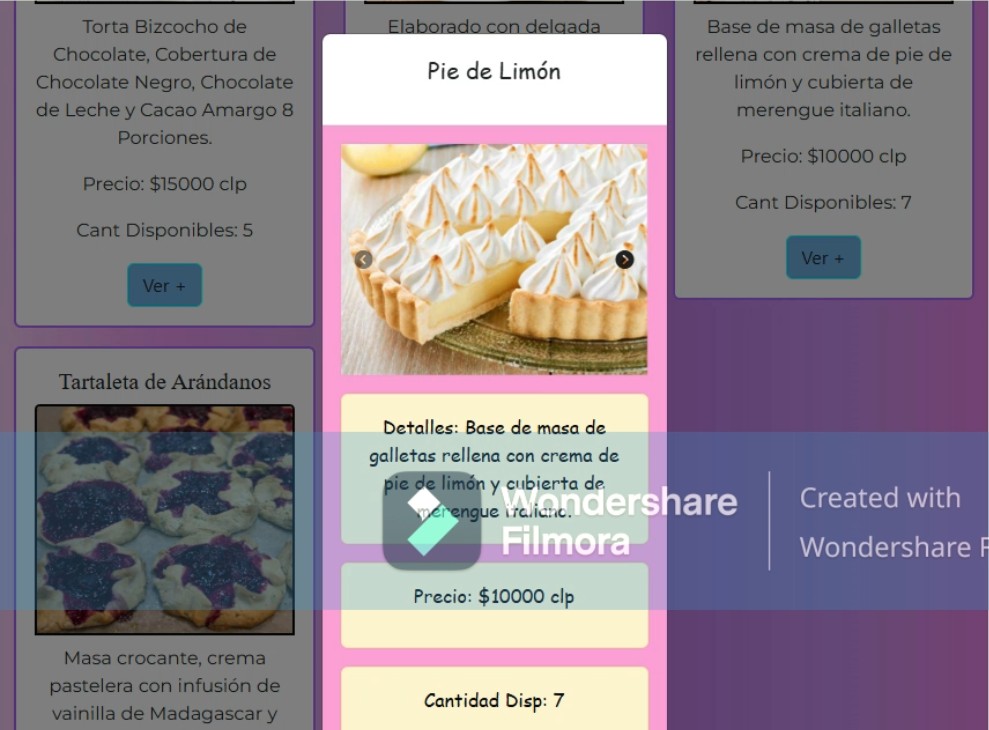 Proyecto pastelería 5